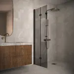 Duschdörr Hietakari Classic 103 Vikbar