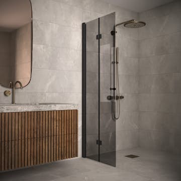 Duschdörr Hietakari Classic 103 Vikbar