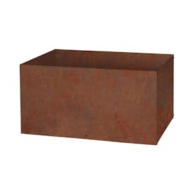 Blomlåda Skotte Garden Corten 80x40x40 cm, Växtlåda, Utomhuskruka