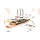 Bordsgrill Princess Table Chef Pure Black Bamboo 50x25 cm