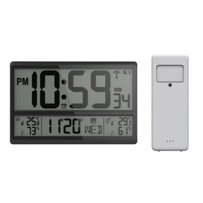 Termometer Soletek W03 Jumbo för Inomhus- och Utomhus