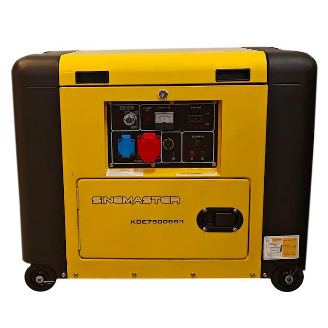 Elverk Sinemaster KDE7500SS3 400V Diesel