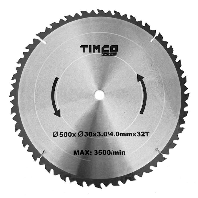 Cirkelsågblad Timco 500x30 32T