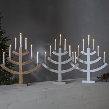 Adventsljusstake Star Trading Gillian 7L