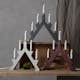 Adventsljusstake Star Trading Zack 53 cm
