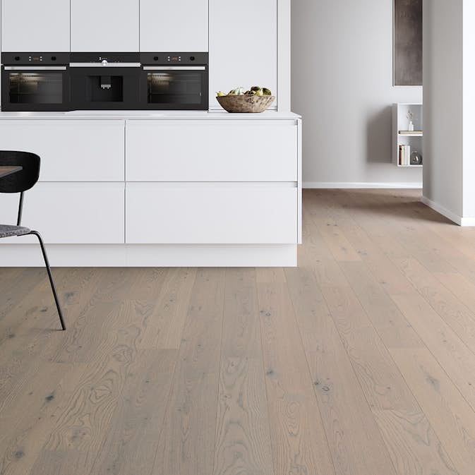 Parkettgolv Moland Super Ek Cork Derwant Desert Oak