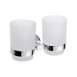 Tandborstglas Bemeta Omega Krom/Glas Dubbel