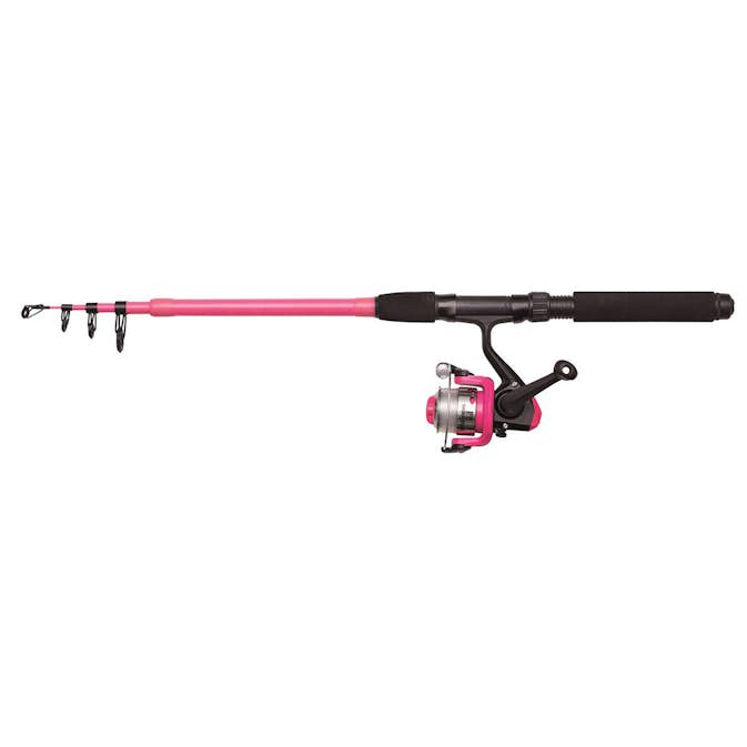 Fiskespö Kinetic Lille Viking Go Fishing Spin 5,6 Fot Röd