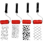 Mönsterrullar Creativ Company 10 cm 4 St/1 Förp