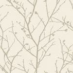 Tapet Graham & Brown Boutique Kvist Glanseffekt Creme 104756