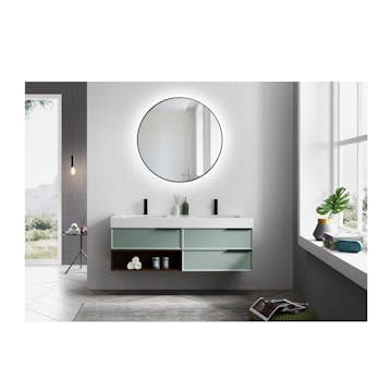 Spegel Bathlife Spira med LED Belysning