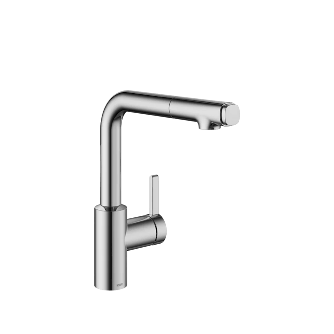 Köksblandare KWC FIT med Sidospak och Utdragbar Dusch