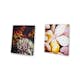 Canvastavla Art For The Home Set av 5 Soft Temptation Ett hav av Blommor 80x60cm