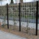 Spalje Hortus 900x1500 mm Galvaniserad Påbyggnadspaket
