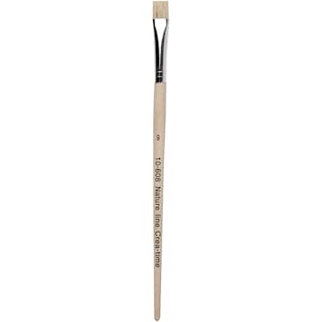 Penslar Creativ Company Natur Line Nr. 8 10 mm Korta Skaft 12 St/1 Förp