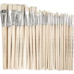 Penslar Creativ Company Natur Line Nr. 00-20 Korta Skaft 68 St/1 Förp