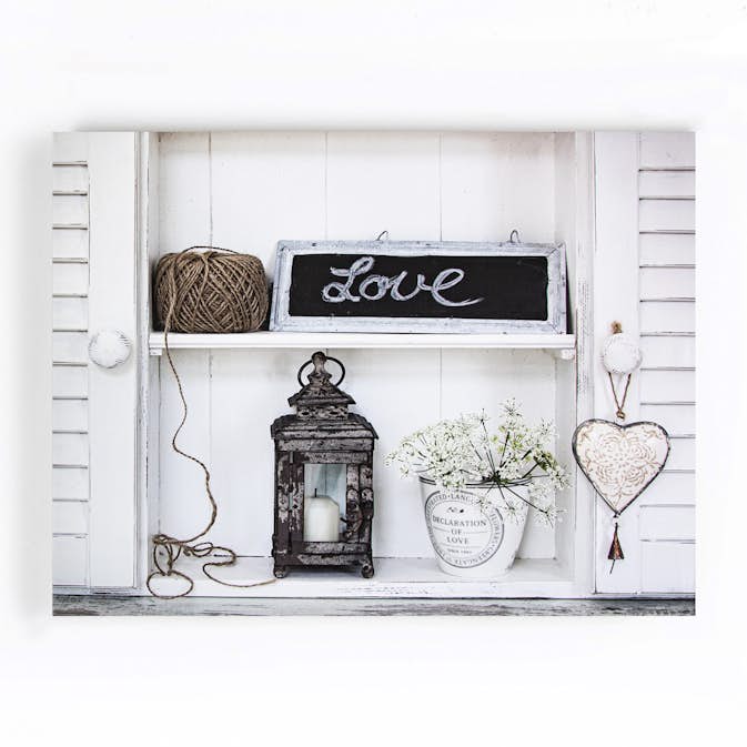Canvastavlor Art for the Home Love 100x75 cm