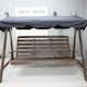 Hammocktak Baltic Garden Garden 167x275 med Två Kanaler
