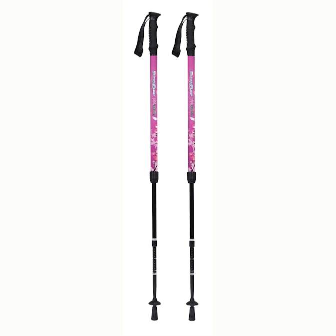 Gångstavar Bungy Pump Pink Charity