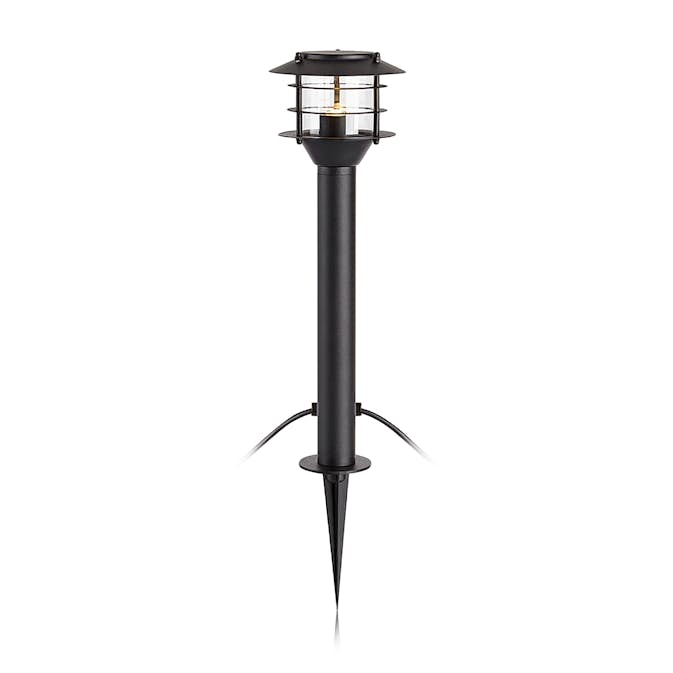 Pollare Markslöjd Garden 24 Svart Dimbar LED Utebelysning Aluminium 45cm
