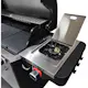 Gasolgrill Halmo Infinity 5 Svart Med Sidobrännare Infrabrännare & LED-Belysning Rostfri