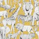 Tapet Superfresco Easy Jungle Animals Gul