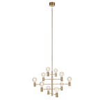 Taklampa Markslöjd Paris 10L Dimbar Takbelysning i Mässing