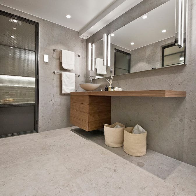 Klinker Bricmate J66 Norrvange Light Grey Brushed 60x60 cm