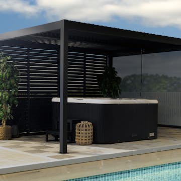 Pergola Jabo Tylösand 3x4 m Lamelltak