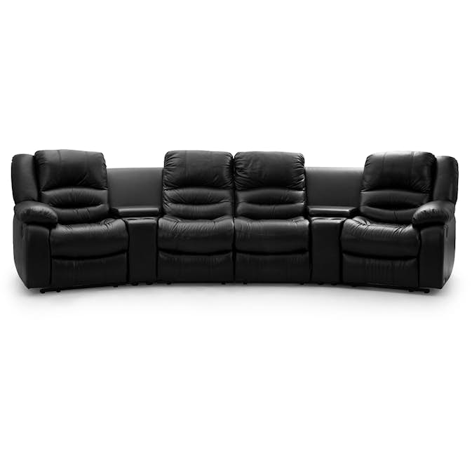 Reclinersoffa Hagagruppen Cinema 4-sits Läder