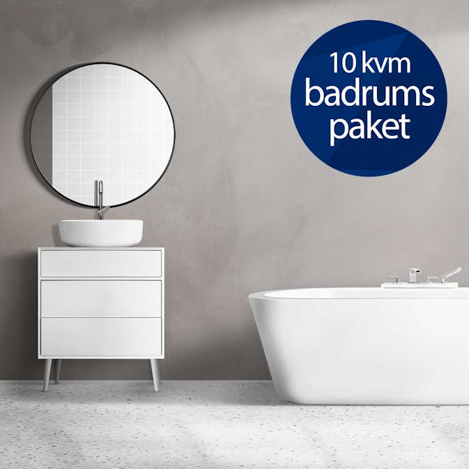 Microcement Konkral Badrumspaket 10 kvm