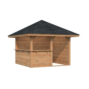 Stuga Palmako Bianca 8,3 m2 Set 3