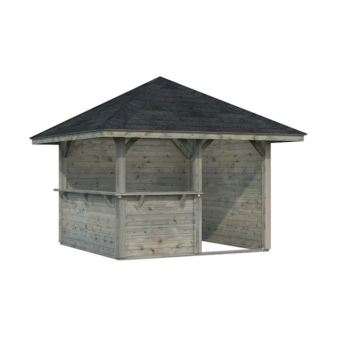 Stuga Palmako Bianca 8,3 m2 Set 3