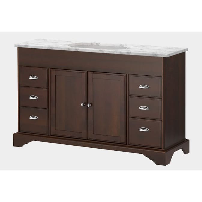 Tvättställskåp DuoBad Sekel 130