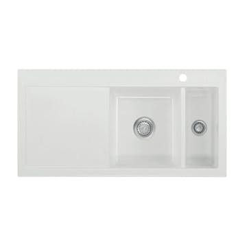 Diskbänk Lavabo Mera 100 1½ Keramik