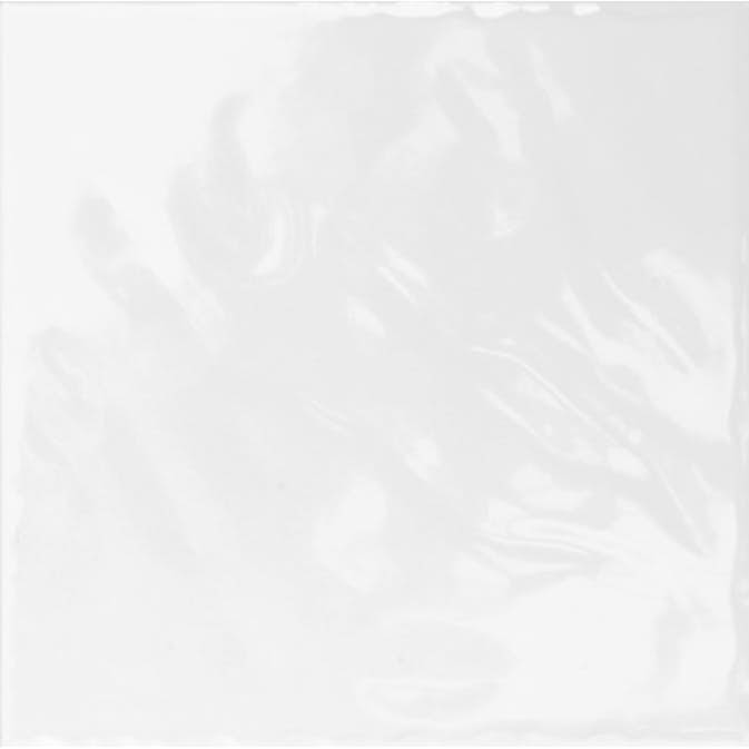 Kakel Konradssons Wave Vit Blank Olas Red Body 20x20 cm