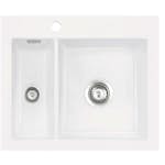 Diskho Lavabo Mera 60 keramik diskho vit m/krom avlopp