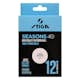 Pingisboll Stiga Sports Seasons White 12-Pack