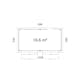 Kiosk Palmako Lenna 16,6 m2 Set 311