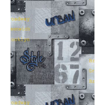 Tapet Lutéce Urban Style Bleu 11201701