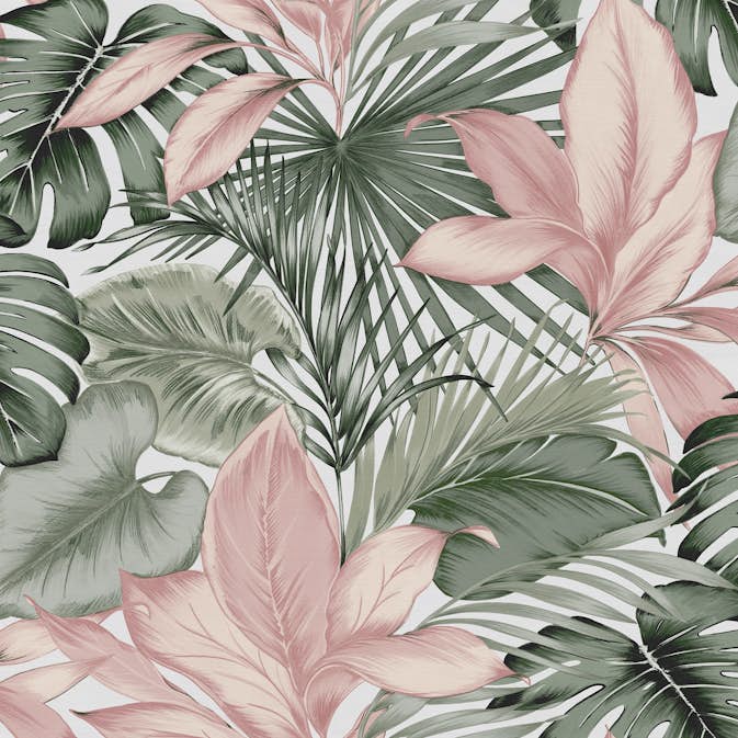 Tapet Superfresco Easy Indra Weiss/Grun Non Woven, Mönstrad