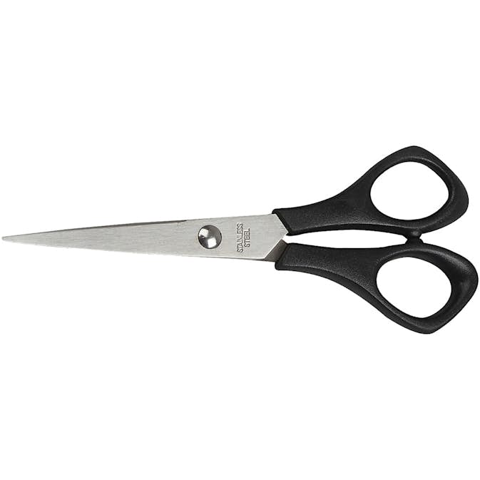 Skolsax Creativ Company L: 14 cm Spids Höger Svart 1 St