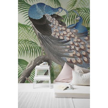 Fototapet Art for the Home Påfågel