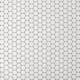 Tapet Contour Hexagon Lattice Vit