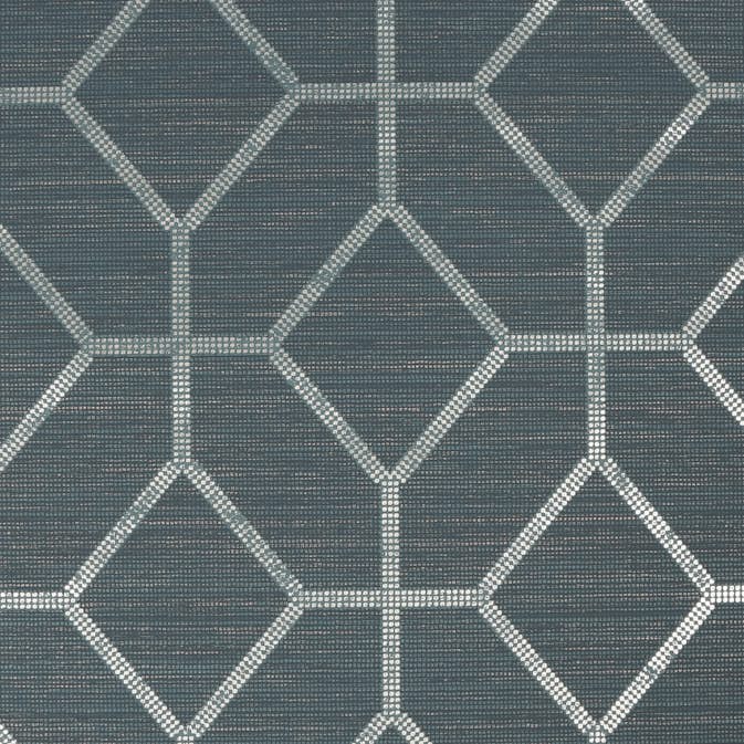 Tapet Boutique Asscher Geometrisk Teal