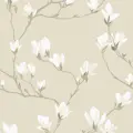 Tapet Laura Ashley Magnolia Grove Naturel 113353 EasyUp, Mönstrad Flerfärgad