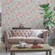 Tapet Laura Ashley Tapestry Floral Slate Gra