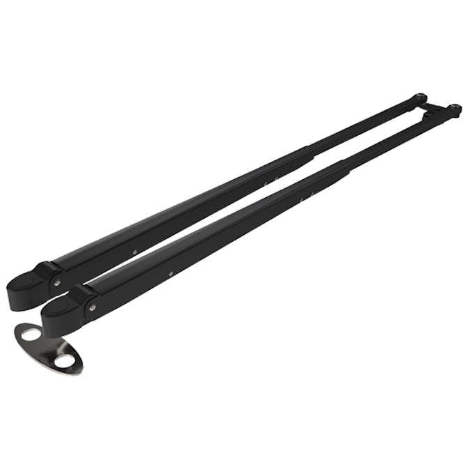 Torkararm Roca W38 630 900 mm Svart