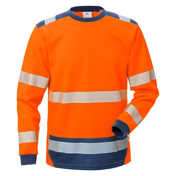 T-shirt Fristads Varsel Långärmad 7724 THV Klass 3