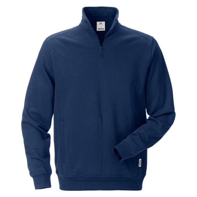 Sweatshirt Fristads med Kort Dragkedja 7607 SM